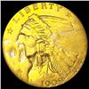 Image 1 : 1909 $2.50 Gold Quarter Eagle DETAILS