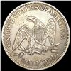 Image 2 : 1861 Seated Liberty Half Dollar NEARLY UNCIRCULATE