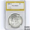 1886-S Morgan Silver Dollar PGA MS65+