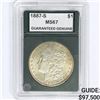 1887-S Morgan Silver Dollar GG MS67