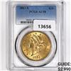 1883-S $20 Gold Double Eagle PCGS AU58