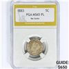 1883 Liberty Victory Nickel PGA MS65 PL, No Cents