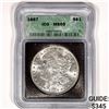 1887 Morgan Silver Dollar ICG MS65