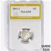 1893-S Barber Dime PGA AU58