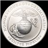 Image 2 : 2022 US Marine Corps 2.5oz Silver Medal SUPERB GEM