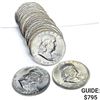 1960-D Franklin Half Dollar Roll (20 Coins)