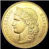 Image 1 : 1896-B Swiss .1867oz Gold 20 Francs UNCIRCULATED