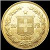 Image 2 : 1896-B Swiss .1867oz Gold 20 Francs UNCIRCULATED