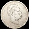 Image 1 : 1883 Kingdom of Hawaii Half Dollar NICELY CIRCULAT