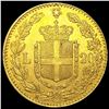 Image 2 : 1882-R Italy .1867oz Gold 20 Lire UNCIRCULATED
