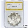 1900-O Morgan Silver Dollar PGA MS65