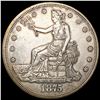 1875-S Silver Trade Dollar NEARLY UNCIRCULATED
