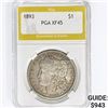 Image 1 : 1893 Morgan Silver Dollar PGA XF45