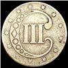 Image 2 : 1852 Silver Three Cent LIGHTLY CIRCULATED