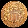 Image 1 : 1869 Two Cent Piece CLOSELY UNCIRCULATED