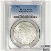1879-S Rev 78 Morgan Silver Dollar PCGS AU58