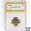 Image 1 : 1895 Indian Head Cent PGA MS64+ RB