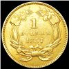 Image 2 : 1857 Rare Gold Dollar UNCIRCULATED