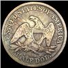 Image 2 : 1853 Arws & Rays Seated Liberty Half Dollar LIGHTL