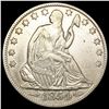 Image 1 : 1854-O Arws Seated Liberty Half Dollar CLOSELY UNC