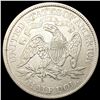 Image 2 : 1871-S Seated Liberty Half Dollar CLOSELY UNCIRCUL