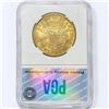 Image 2 : 1874 $20 Gold Double Eagle PGA MS62