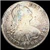 Image 1 : 1798 Spain Silver 8 Reales NICELY CIRCULATED