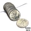 Image 1 : 1941-1944 Walking Half Dollar Roll (14 Coins)