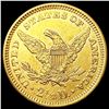 Image 2 : 1861 $2.50 Gold Quarter Eagle UNCIRCULATED