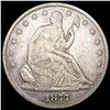 1877 Seated Liberty Half Dollar LIGHTLY CIRCULATED