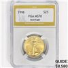 1998 $25 1/2oz American Gold Eagle PGA MS70