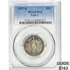 Image 1 : 1917-S Standing Liberty Quarter PCGS F12 Type 1