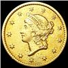 Image 1 : 1849 Rare Gold Dollar CLOSELY UNCIRCULATED