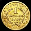 Image 2 : 1849 Rare Gold Dollar CLOSELY UNCIRCULATED