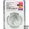 Image 1 : 2023 1oz G.B. S2Â£ NGC MS69 Q. Elizabeth II