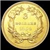 Image 2 : 1854 $3 Gold Piece CLOSELY UNCIRCULATED