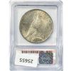 Image 2 : 1924 Silver Peace Dollar ICG MS65
