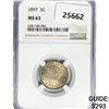 Image 1 : 1897 Liberty Victory Nickel NGC MS63