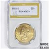 Image 1 : 1882-S $20 Gold Double Eagle PGA MS62+