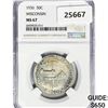 Image 1 : 1936 Wisconsin Half Dollar NGC MS67