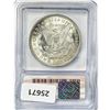 Image 2 : 1921 Morgan Silver Dollar ICG MS65