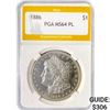 Image 1 : 1886 Morgan Silver Dollar PGA MS64 PL