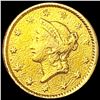 Image 1 : 1853 Rare Gold Dollar LIGHTLY CIRCULATED