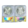 Image 2 : 1882-O Set (2) Morgan Silver Dollar ANACS MS63