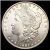 Image 1 : 1887 Morgan Silver Dollar UNCIRCULATED