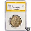 Image 1 : 1935-S San Diego Half Dollar PGA MS65
