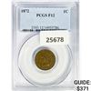 Image 1 : 1872 Indian Head Cent PCGS F12