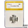 Image 1 : 1936-D Mercury Silver Dime PGA MS63 FSB