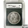 Image 1 : 1887-S Morgan Silver Dollar GG MS67