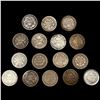Image 2 : (16) Seated Liberty Dimes (1838, 1849-O, 1853, (3